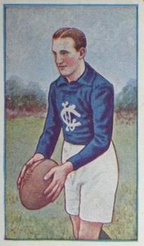 1921 J.J.Schuh Magpie Cigarettes Victorian League Footballers #NNO Newton Chandler Front